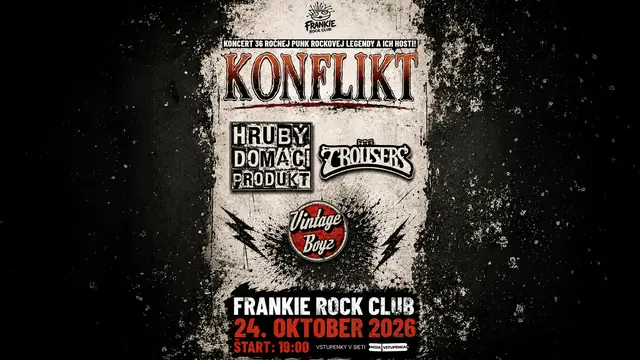 KONFLIKT + HDP + THE TROUSERS + VINTAGE BOYZ